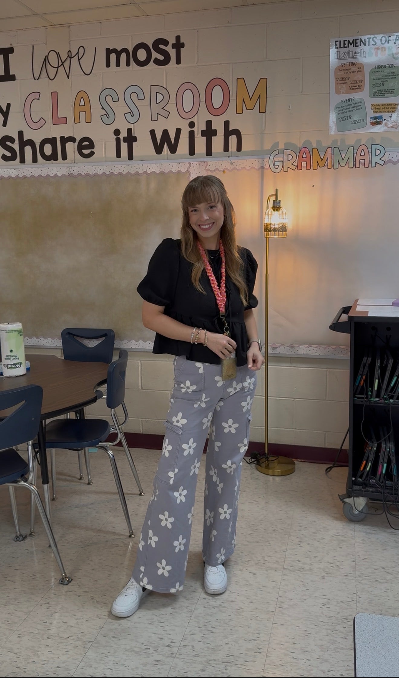 Daisy Dream Cargo Pants