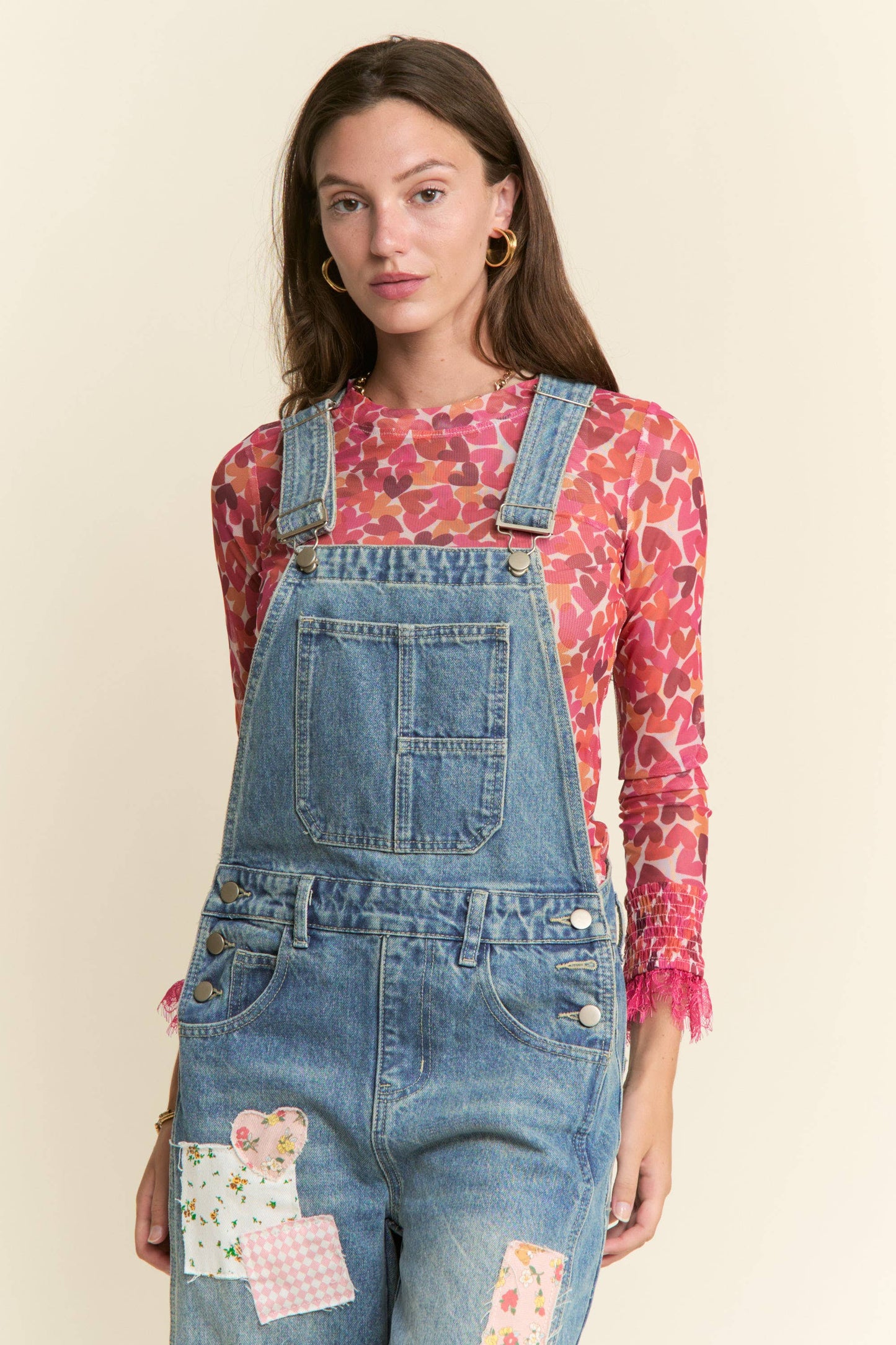The Patchwork Darling Overalls