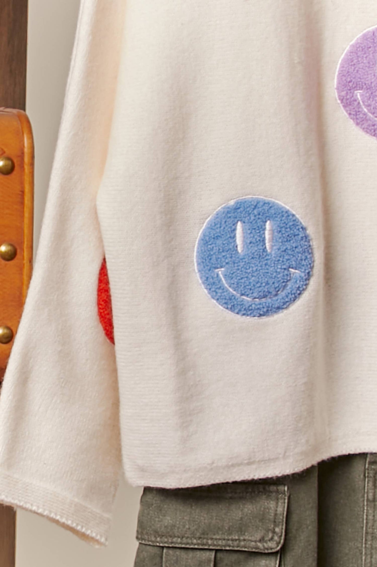 Happy Days Knit Pullover
