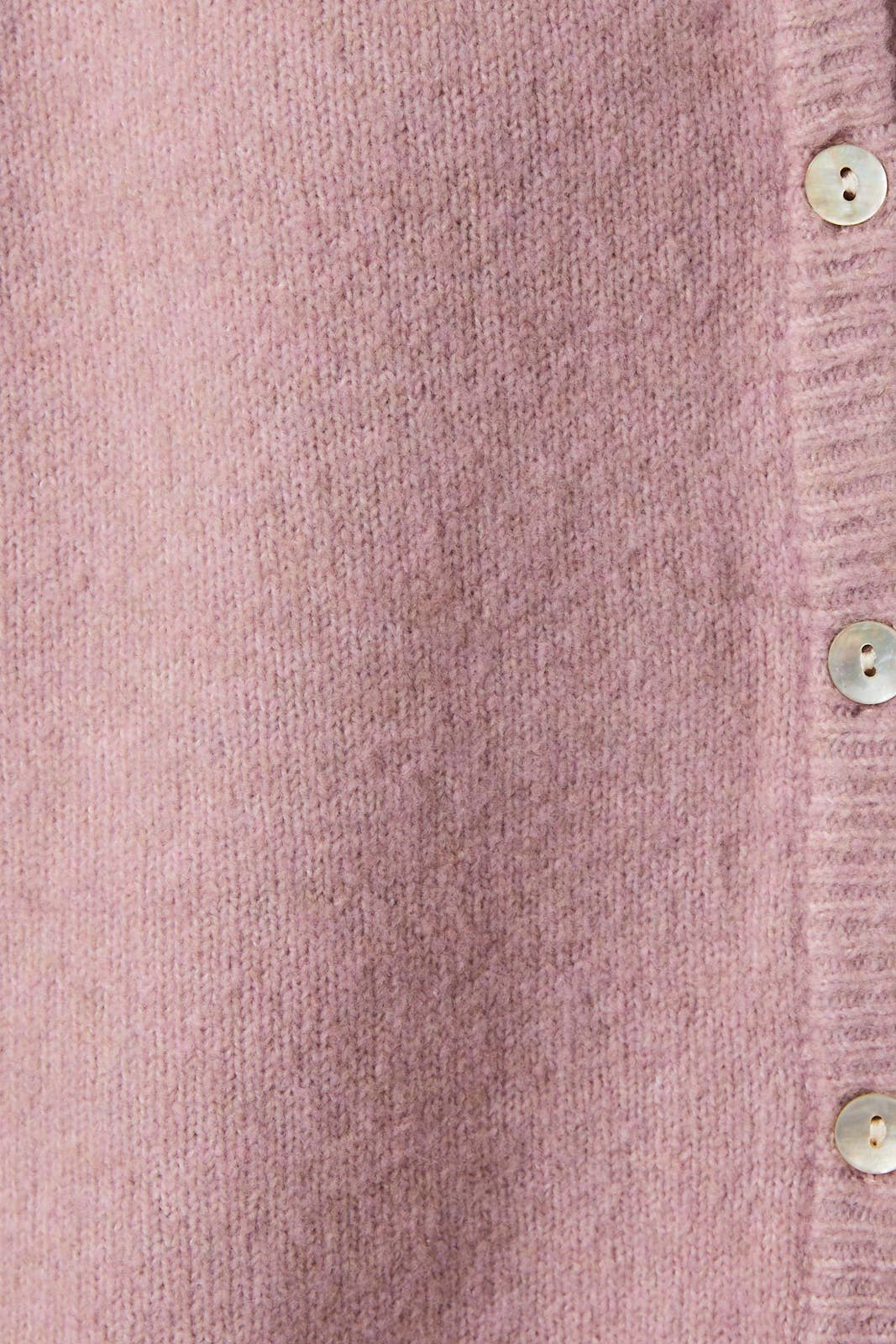 Blush Button Knit Cardigan Vest