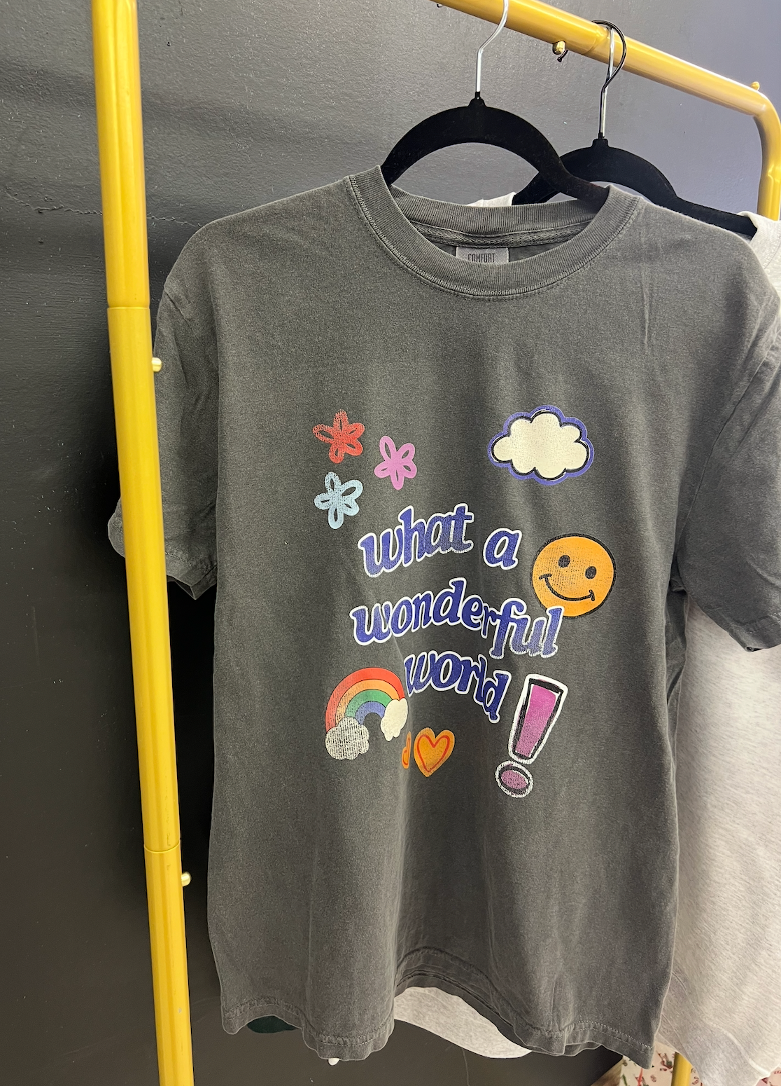 What a wonderful world graphic tee
