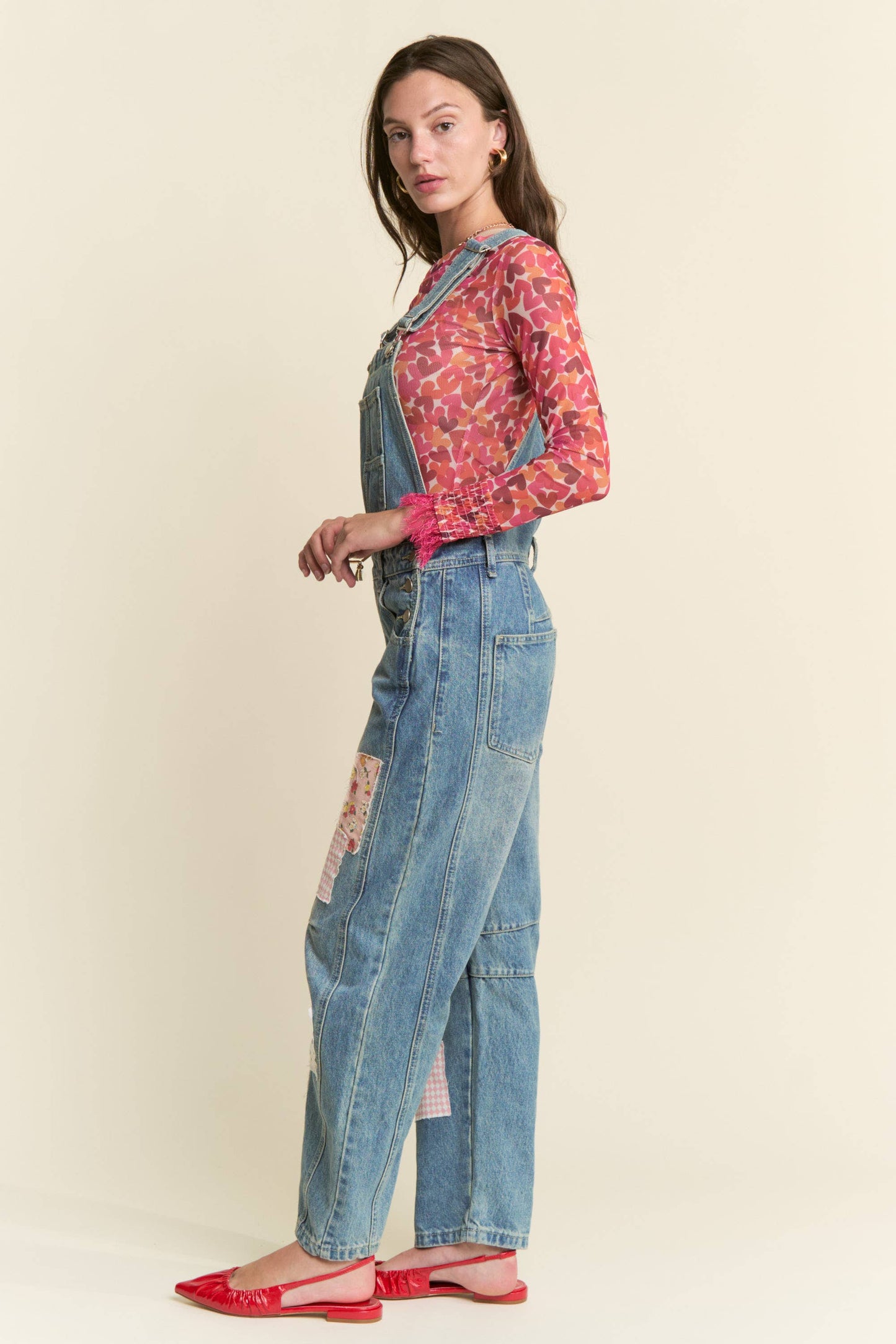 The Patchwork Darling Overalls