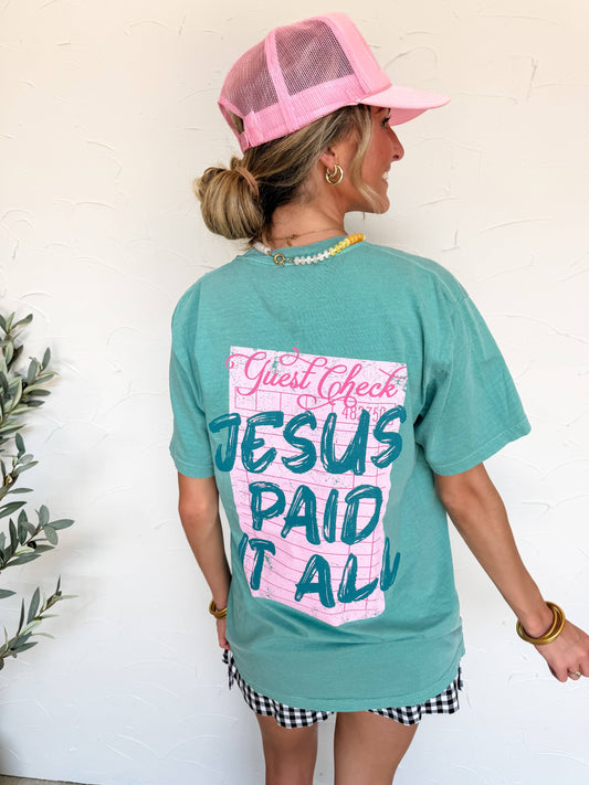 Jesus Paid It All Comfort Tee