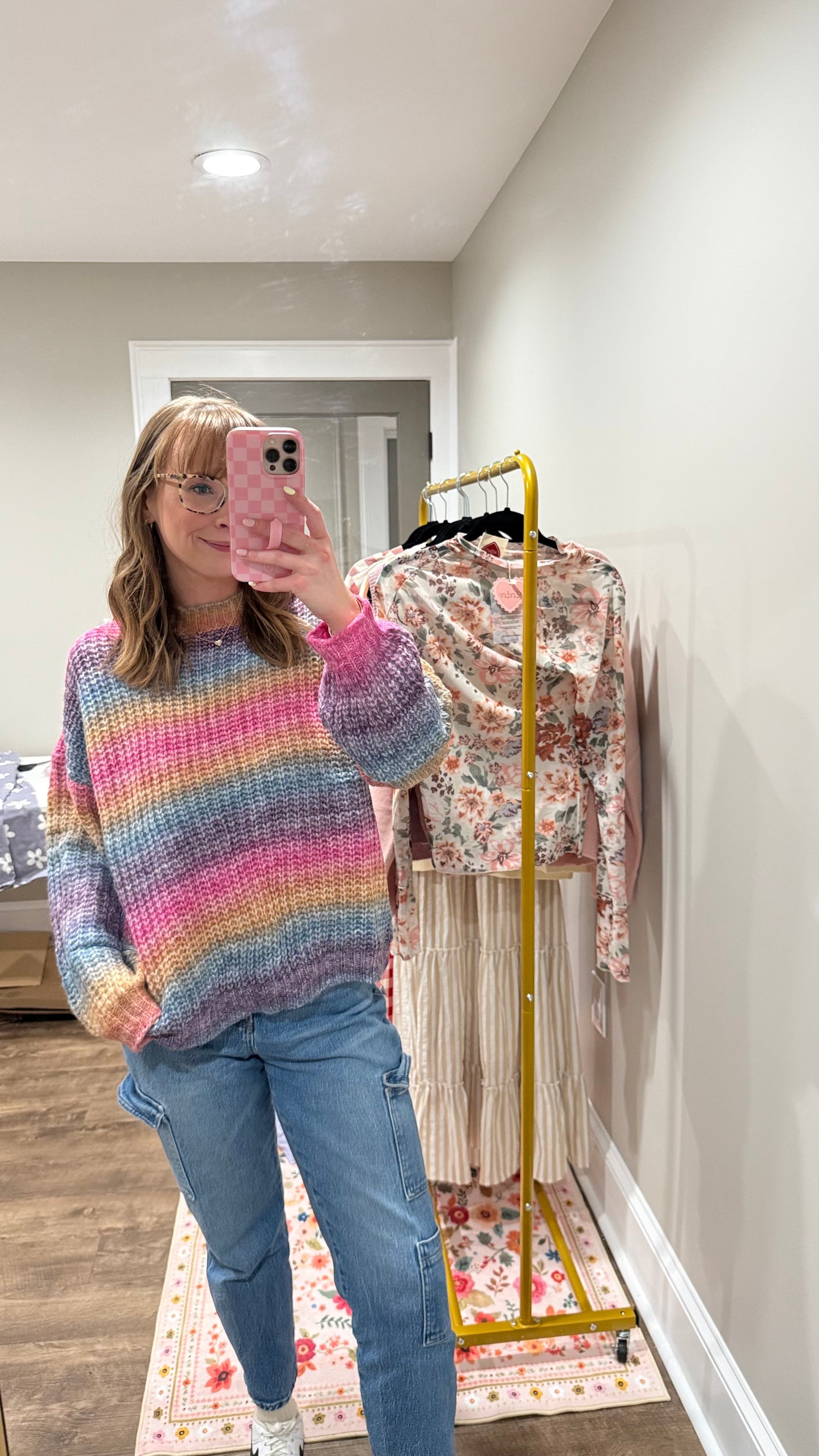 Sunrise Sorbet Knit Sweater