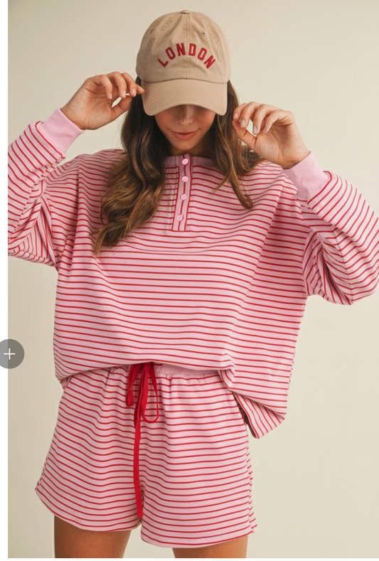 The Sunday Stripe Set