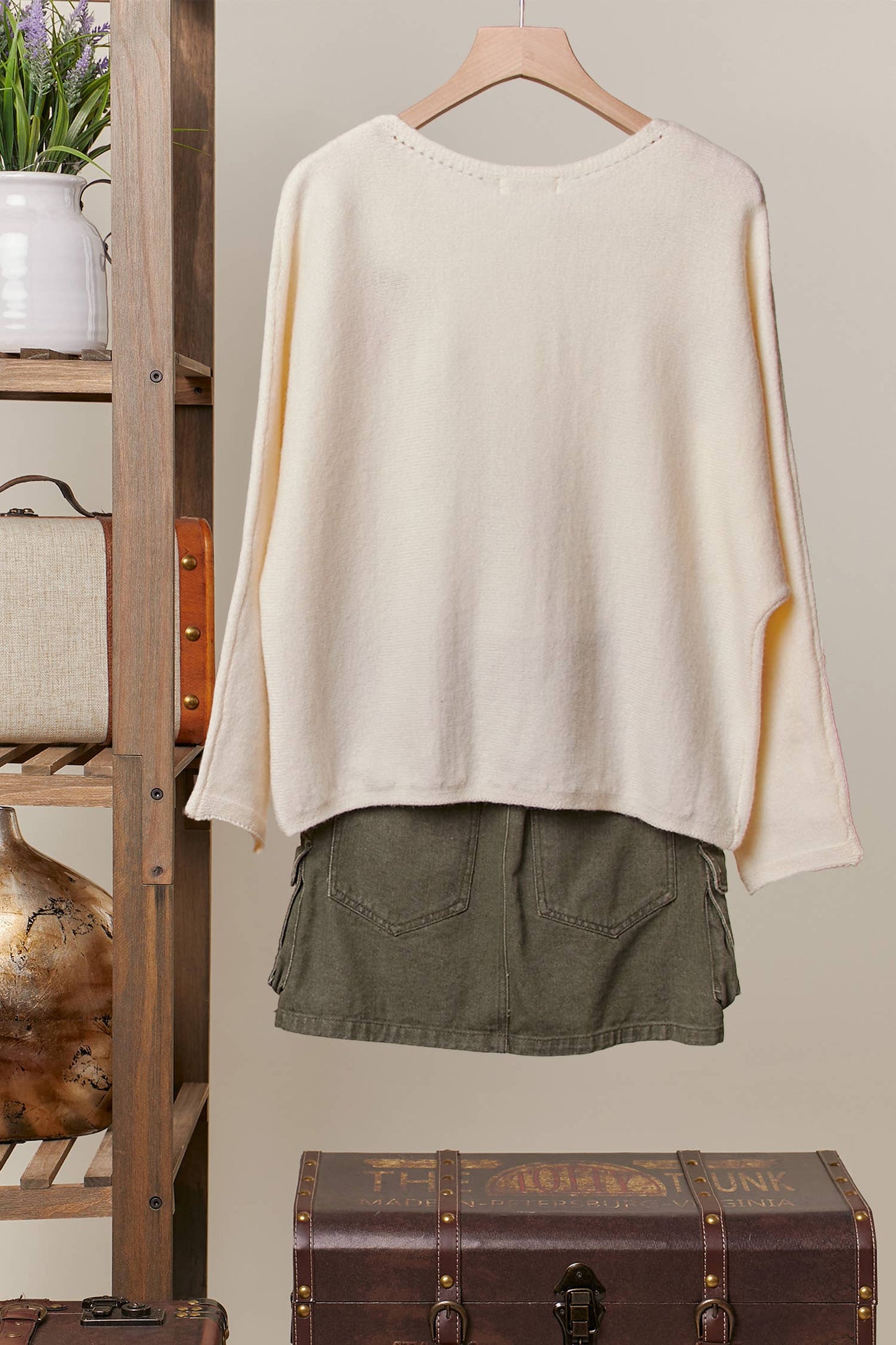 Happy Days Knit Pullover