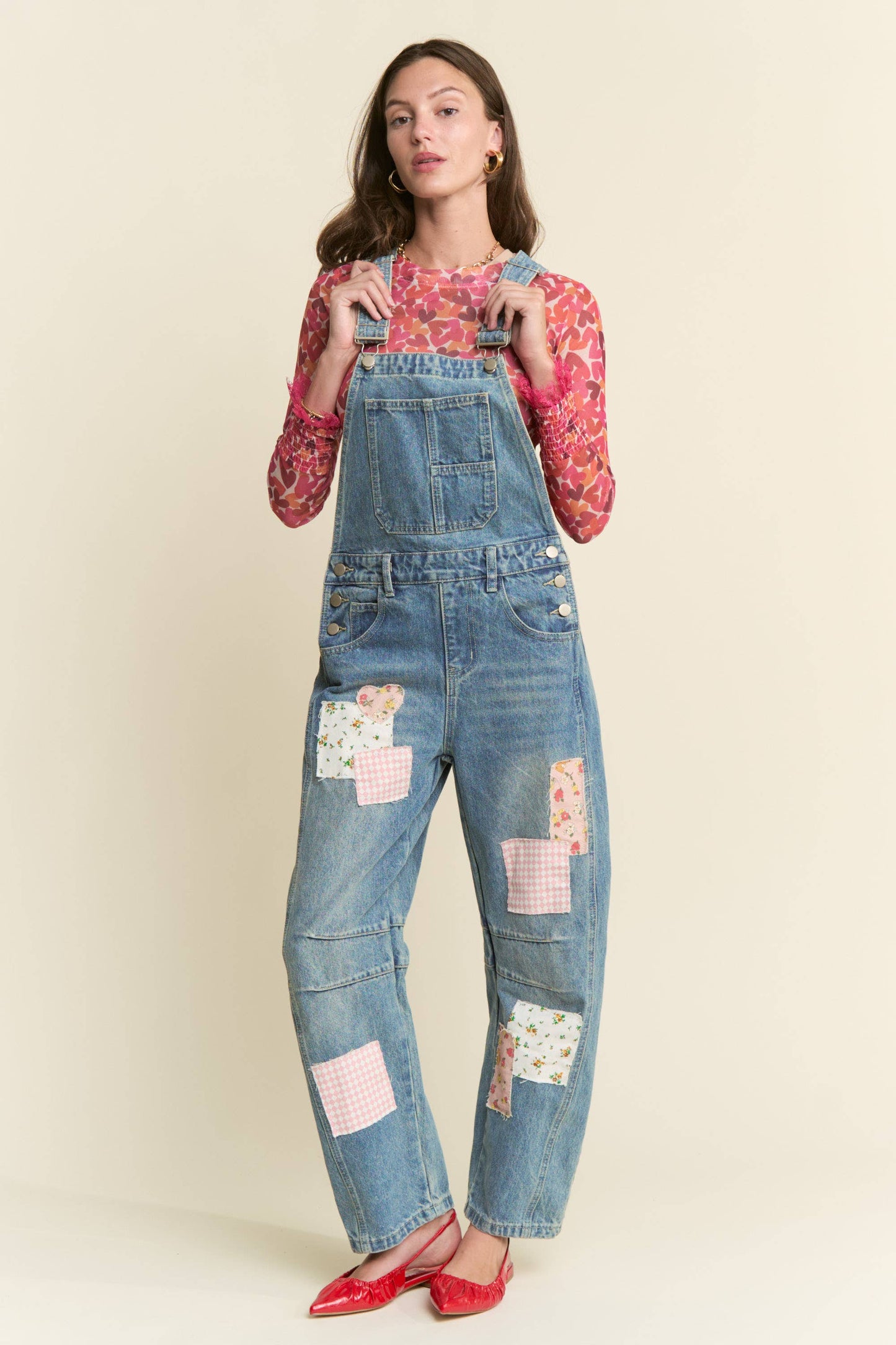 The Patchwork Darling Overalls